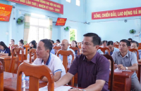 Hội Nạn nhân chất độc da cam/dioxin xã Đất Mới họp giao ban sơ kết 9 tháng đầu năm 2026