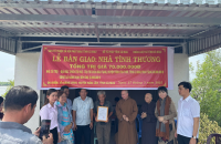                             XÃ HÀNG VỊNH, BÀN GIAO NHÀ TÌNH THƯƠNG