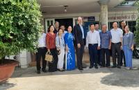 Cà Mau: Đoàn công tác của Trung tâm Hành động quốc gia khắc phục hậu quả chất độc hóa học và môi trường và Cơ quan Phát triển Quốc tế Hoa Kỳ đến làm việc tại tỉnh