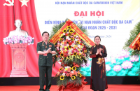 Đoàn Đại biểu Hội Nạn nhân chất độc da cam/dioxin tỉnh Cà Mau tham dự Đại hội Điển hình tiên tiến “Vì nạn nhân chất độc da cam” lần thứ V, giai đoạn 2026-2031 tại Thủ đô Hà Nội